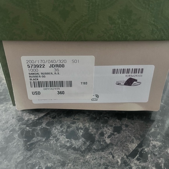 Gucci Black Slides - Picture 6 of 6